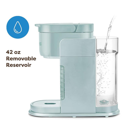 Cafetera Keurig K-Express de una sola porción para cápsulas K-Cup, 3 tamaños de preparación, función de botón fuerte, depósito extraíble de 42 oz, menta