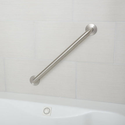 Amazon Basics Bathroom Handicap Safety Grab Bar, 91cm Length, 3cm Diameter