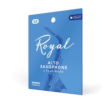 Rico Royal Alto Saxophone Reeds - Strength 2 - 3 P