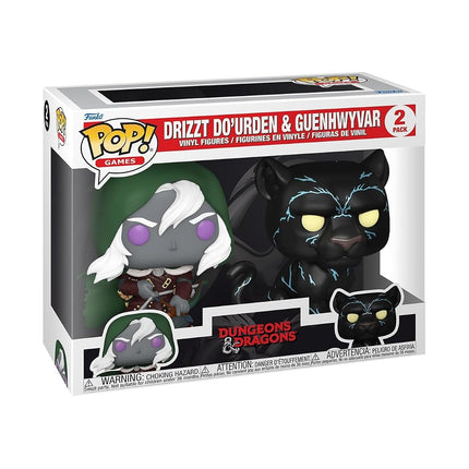 Funko POP! Games: Dungeons & Dragons (D&D) - Drizzt & Guenhwyvar 2 Pack