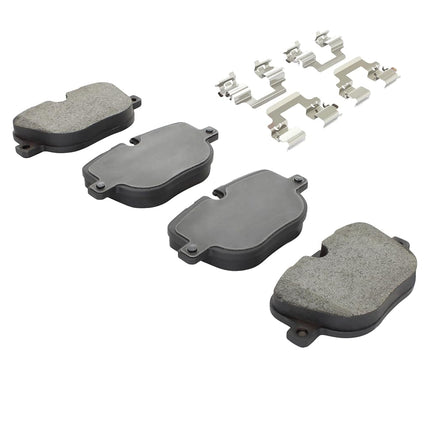 QUALITY-BUILT Premium Semi-Metallic Rear Brake Pads 1001-1427M Compatible with 2010-2013 Land Rover (Range Rover, Range Rover Sport)