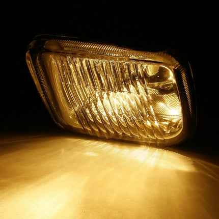 DNA MOTORING FL-HC96-AM Front Bumper Fog Light Driver & Passenger Side Enhance visibility [Compatible with 96-98 Honda Civic]