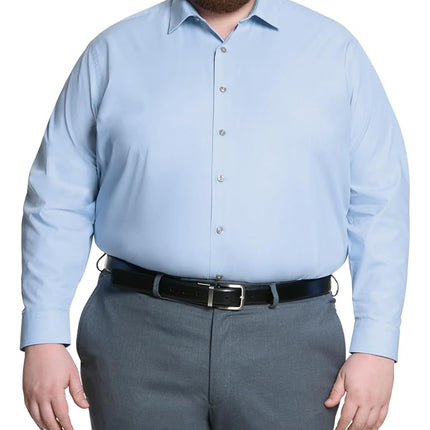 UNLISTED Men's Dress Shirt Big and Tall Solid, Lig