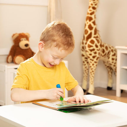 Melissa & Doug Water WOW! Carnet de coloriage magique de la jungle avec stylo à eau | Livre de coloriage pour enfants de 3, 4, 5, 6, 7 ans | Jouets de voyage pour tout-petits en avion Activités pour enfants - Certifié FSC