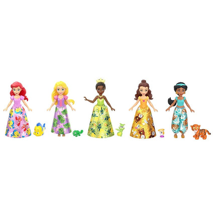 Mattel Disney Princess & Friends 5-Pack of Small Dolls