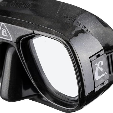 Cressi Superocchio Freediving Mask - Black