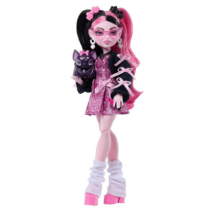 Monster High Draculaura Doll with Pet Bat