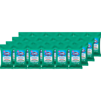 Clorox Disinfecting On The Go Travel Wipes, Fresh 