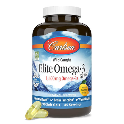 Carlson Carlson Elite Omega-3 Gems 90 Sg