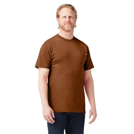 Dickies Men's Short Sleeve Heavyweight Heathered T