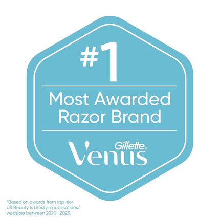 Gillette Venus Extra Smooth Swirl Women's Razor - 1 Handle + 4 Refills