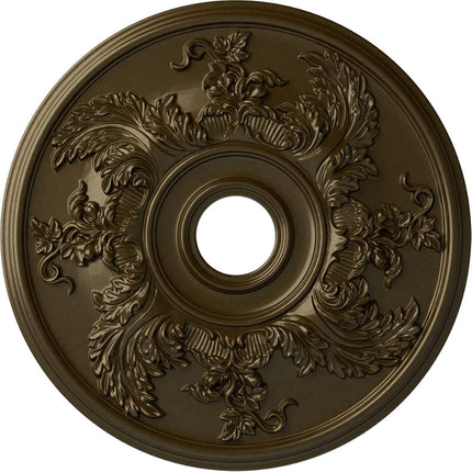 Ekena Millwork CM23ACBRS Ceiling Medallion, Brass