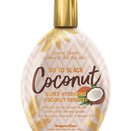 Supre Tan Go To Black Coconut Bronzer Tanning Loti