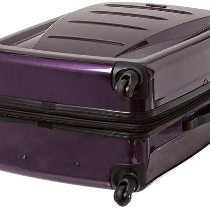 Samsonite Winfield 2 Hardside Luggage, Purple, Checked-Large 28-Inch, Winfield 2 Hardside Expandable Luggage with Spinner Wheels