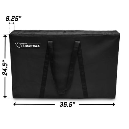 GoSports Premium Cornhole Carrying Case (Tailgate Size),Black,3' x 2'
