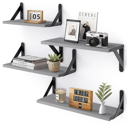 YGEOMER Floating Shelves for Wall, Different Sizes