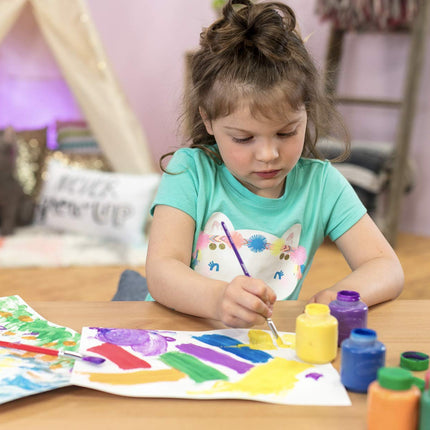 Crayola 54-2392-E-000 Pinturas lavables con aromas divertidos, 6 unidades de 2 oz