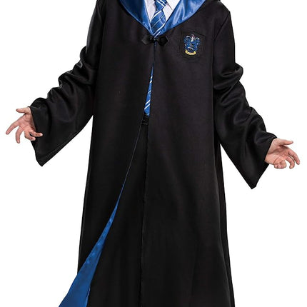 DISGUISE unisexo adulto Disfraz de Ravenclaw Abrigo, Negro y Azul, Mediano 38-40 US