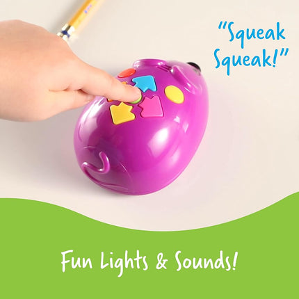 Learning Resources Code & Go Robot Mouse, Ages 4+, Screen-Free Coding Toy, STEM Learning for Kids, Includes 30 Coding Cards, Gifts For Kids