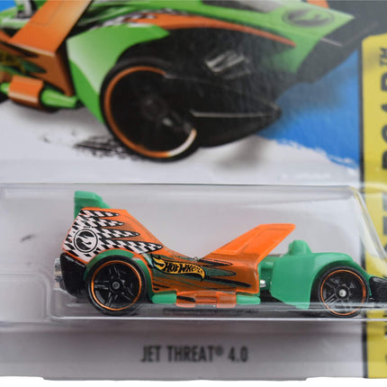 Hot Wheels Off Road Series Jet Threat 4.0 95/250, Green/Orange Wing