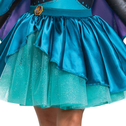 Costume Tutu Reine Anna pour tout-petits, Disney La Reine des Neiges 2, Taille classique M (3T-4T)
