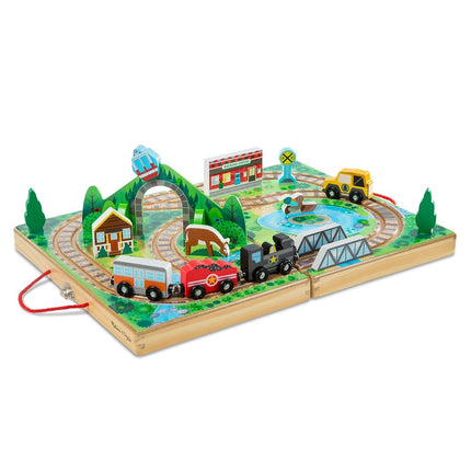 Melissa & Doug | Take-Along Railroad