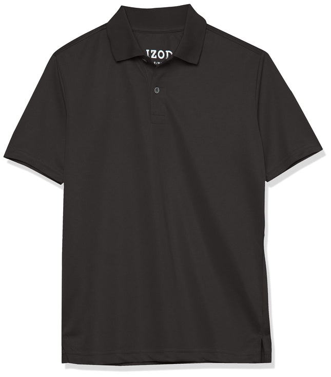 Izod Boys' School Uniform Short Sleeve Polo Shirt,