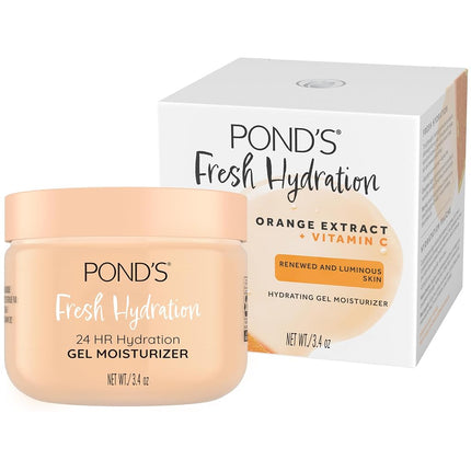 POND'S - Say hello to 24-hour hydration and a glowing complexion with the Hydrating Gel with Orange Extract and Vitamin C by POND'S