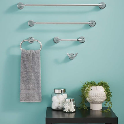 Moen MY3724CH Idora 24-inch Single Towel Bar, Chrome