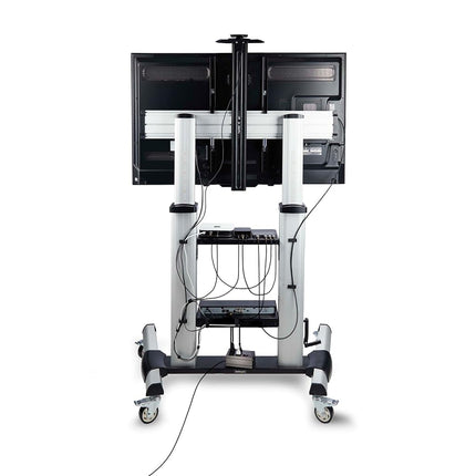 StarTech Rolling TV Cart up to 100in, 220lb (1110C-MOBILE-TV-CART)
