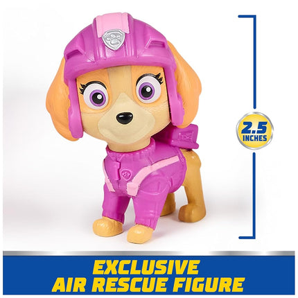 Paw Patrol: Air Rescue Skye Action Figure & Hero Claw Jet Plane with Retractable Claw, Rescue Basket & Bunny, Kids Toys for Boys & Girls Ages 3+