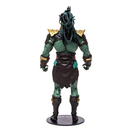 McFarlane Toys, 7-inch Kotal Kahn (Bloody) Mortal Kombat 11 Figure with 22 Moving Parts, Collectible Mortal Kombat Figure with collectors stand base – Ages 14+
