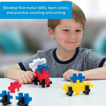 Plus-Plus 9603210 Ingenious Construction Toy, Open Play Big Basic Mix, Building Blocks Set, 100 Pieces