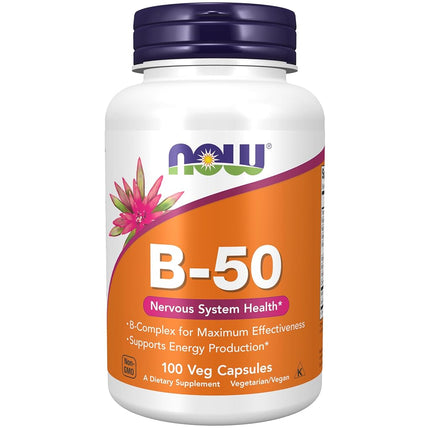 B-50, 100 Caps by Now Foods
