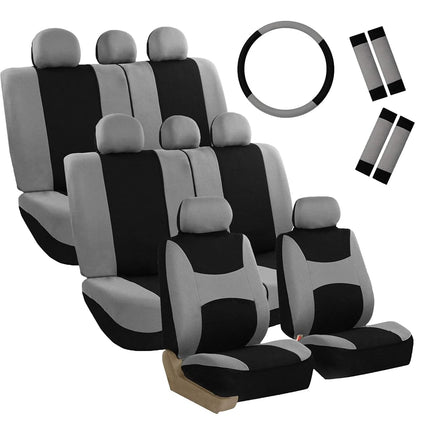 FH Group 3 Row Set 7 Seater Light & Breezy Flat Cl