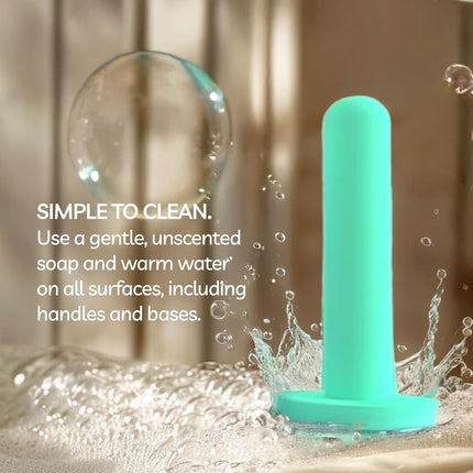 Bliss Comfort Silicone Pelvic Floor Trainer Kit – Sizes 5-8 – Soft & Flexible Design for Gentle Progression – Includes Bonus Bliss Glide ($8 Value)