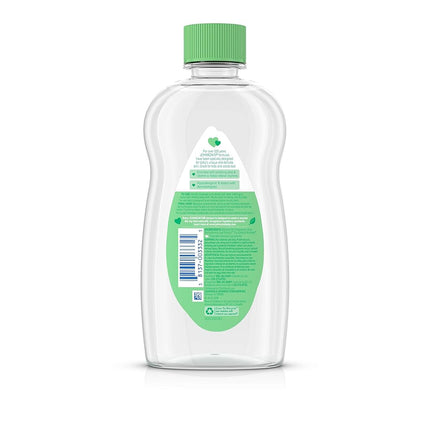J&J - Johnson's Baby Oil Aloe Vera and Vitamin E - 14 fl. oz. (414 ml)