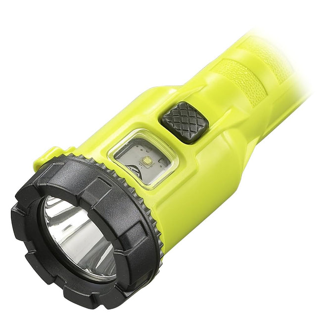 Streamlight 68758 3AA ProPolymer Dualie Intrinsically Safe Multi-Function MSHA Flashlight without Batteries, Yellow
