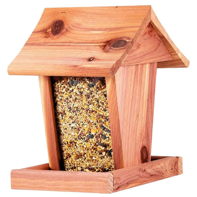 Cedar Hopper Bird Feeder - Made in USA