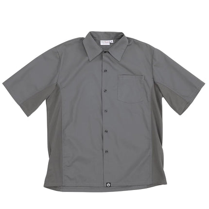 Colour by Chef Works B179-XL Cool Vent Chefs Shirt, X-Large, Grey