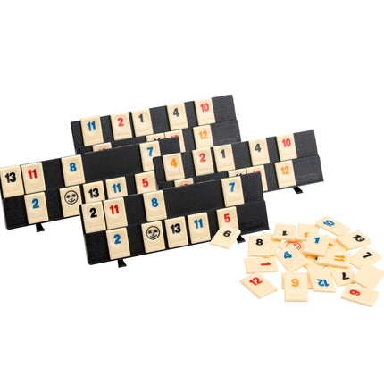 Rummikub Travel in Collectible Tin 106 Plastic Tiles The Original Game