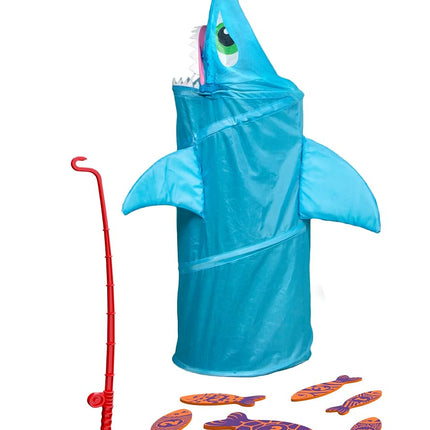 Goliath Games Giant Shark Bite: Snag the Fish and Be The Winner! | Kids Party Action Games | For 2-4 Players | Ages 4+