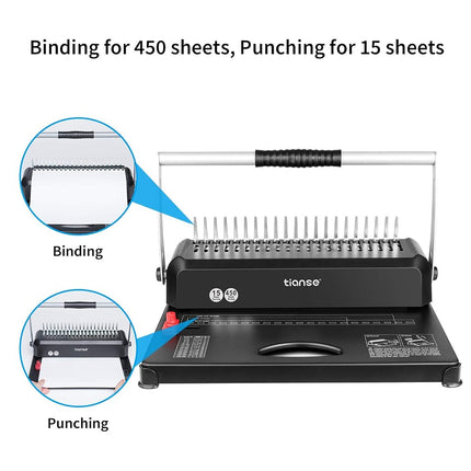 TS-Binder-V Double Handle Binding Machine Double Handle