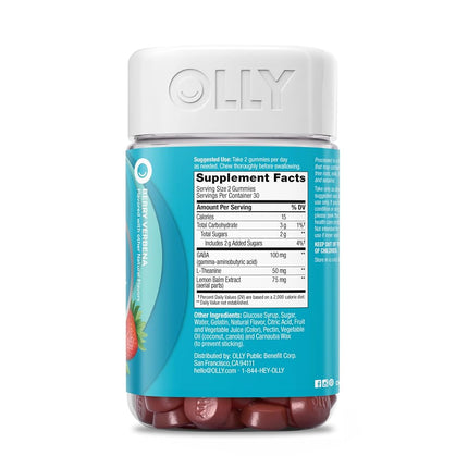 OLLY Goodbye Stress, 60ct