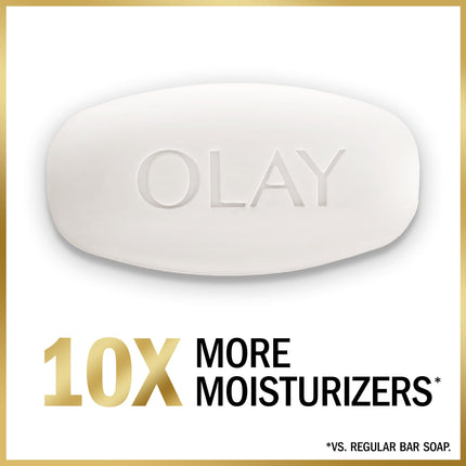 OLAY Outlast Ultra Moisture Jabón en barra de belleza, 22.0 onzas, el empaque puede variar