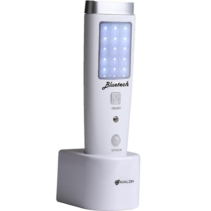 Lampe de poche DEL et veilleuse BLUETECH pour la préparation aux urgences, unité portable avec détection de mouvement, lampe de secours en cas de panne de courant, lampe de panne de courant certifiée ETL - Lot de 3