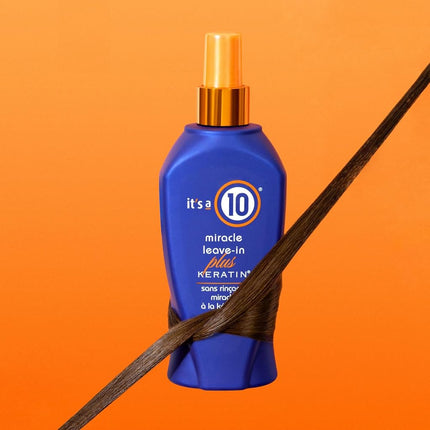 It’s a 10 Haircare - Miracle Leave-in Plus Keratin, Conditioner, Lightweight, Reduce Free, Natural Ingredients, 120ml