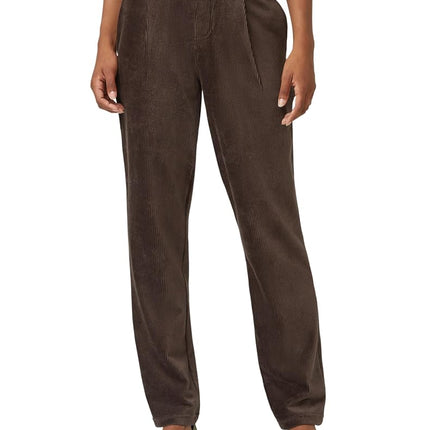 HUE Women's Corduroy Leggings, New Coffee Bean, Sm