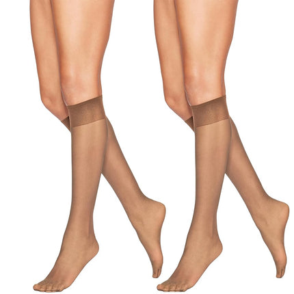 Hanes Women's Alive Full Support Knee Highs, Little Color, One size