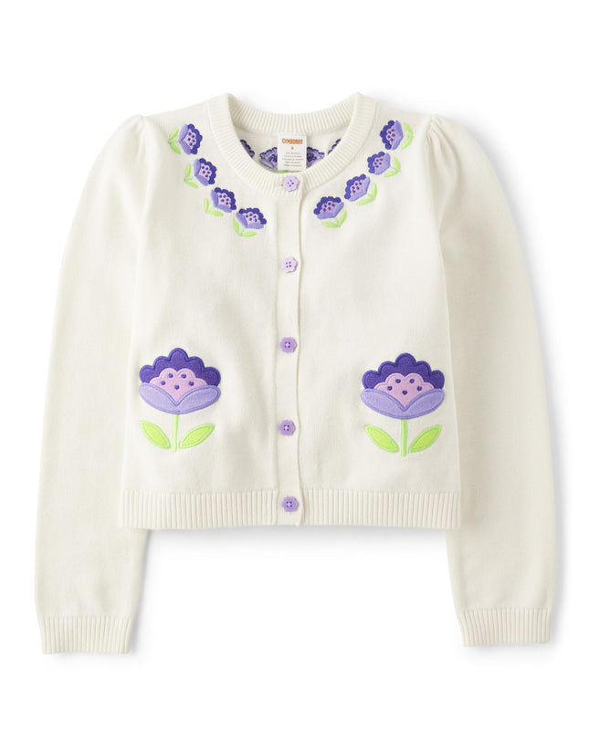 Gymboree Girls' and Toddler Long Sleeve Cardigan B